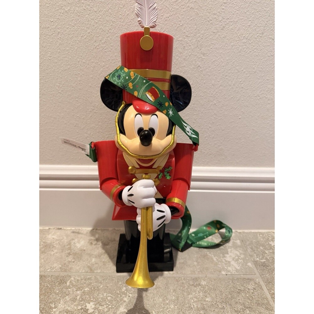 Disney Parks Mickey Mouse Toy Soldier Drummer Souvenir Sipper - Christmas 2025